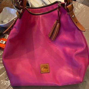 Dooney Burke pink shoulder bag  New Without Tags  with matching wallet